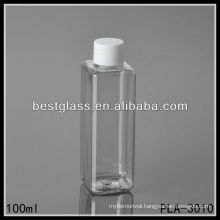 100ml pet bottle, 100ml square pet bottle, 10ml clear pet bottle with white cap